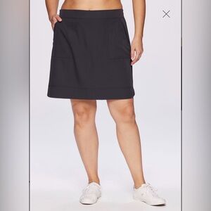 RBX Black Athletic Skort Built-In Shorts Size M